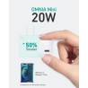 AUKEY PA-B1 WHITE ŁADOWARKA SIECIOWA 20W USB-C PD