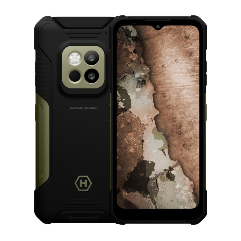 HAMMER Construction 2 Thermal 5G Military Edition 16,7 cm (6.58") Dual SIM Android 14 USB Type-C 8 GB 256 GB 6500 mAh Czarny, HAMMER Construction 2 Thermal 5G Military Edition 16,7 cm (6.58") Dual SIM Android 14 USB Type-C 8 GB 256 GB 6500 mAh Czarny,