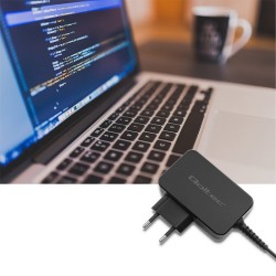 QOLTEC ZASILACZ DO LAPTOPA UNIWERSALNY 65W | +10 WTYCZEK