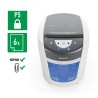 Niszczarka Leitz IQ OptiMax Home Office 225, 15l, P5, 6 kartek, Automatyczny Start/Stop, Funkcja cofania, Obrotowy pojemnik - Niszczarka Leitz IQ OptiMax Home Office 225, 15l, P5, 6 kartek, Automatyczny Start/Stop, Funkcja cofania, Obrotowy pojemnik -