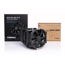 Chłodzenie CPU NOCTUA NH-D15 chromax.black AMD, Intel