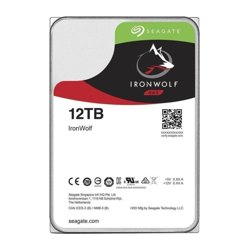 Dysk HDD Seagate IronWolf ST12000VN0008 (12 TB 3.5" SATA 256 MB 7200 obr/min) Dysk HDD Seagate IronWolf ST12000VN0008 (12 TB 3.5" SATA 256 MB 7200 obr/min)