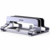 Ugreen Stojak pionowy na 2 urządzenia Ugreen LP258 aluminiowy na laptop tablet - srebrny