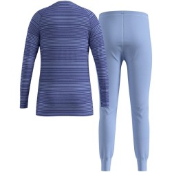 Bielizna termoaktywna - zestaw Odlo Set long ACTIVE WARM SET roz. 152cm Granatowa