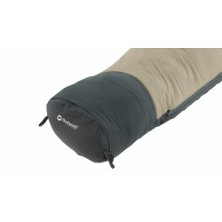 Outwell Convertible Junior Dzieci Śpiwór typu mumia Poliester Oliwkowy