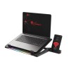 Podstawka chłodząca pod laptopa Genesis Oxid 450 RGB 15.6" z wentylatorem, podświetlenie, 2 USB