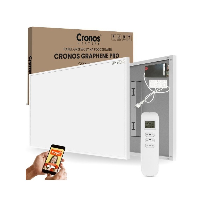 PROMIENNIK PODCZERWIENI CRONOS GRAFEN PRO CGP-1100TWP 1100W Z PILOTEM PROMIENNIK PODCZERWIENI CRONOS GRAFEN PRO CGP-1100TWP 1100W Z PILOTEM