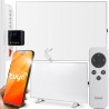 Promiennik podczerwieni Cronos Synthelith PRO CRP-980TWP 980W z WiFi i pilotem biały Promiennik podczerwieni Cronos Synthelith PRO CRP-980TWP 980W z WiFi i pilotem biały