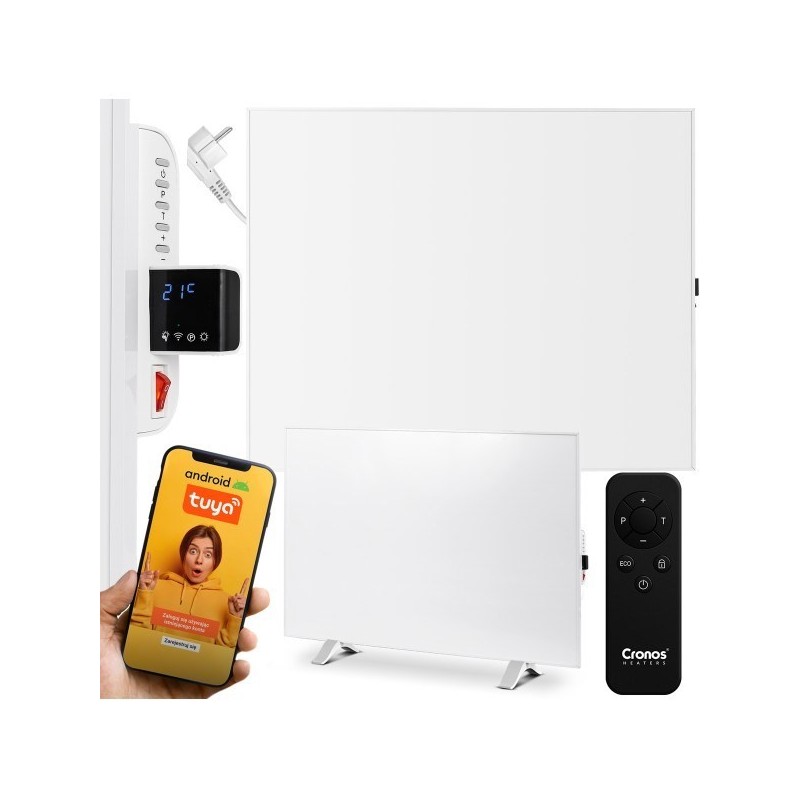PROMIENNIK PODCZERWIENI CRONOS CRP-1200TWP 1200W BIAŁY PROMIENNIK PODCZERWIENI CRONOS CRP-1200TWP 1200W BIAŁY