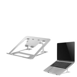 Neomounts NSLS085SILVER stojak na laptop Podstawka na notebooka Srebrny 43,2 cm (17")