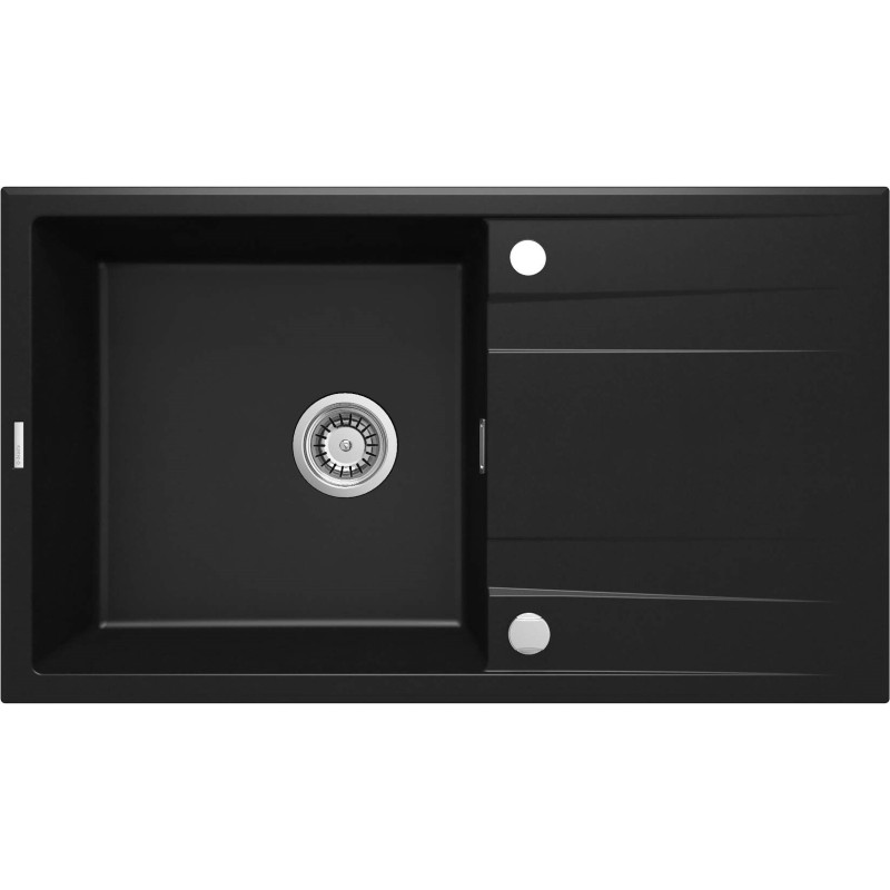 Zlewozmywak granitowy 1-komorowy z ociekaczem ZQE_N113 5908212095911
