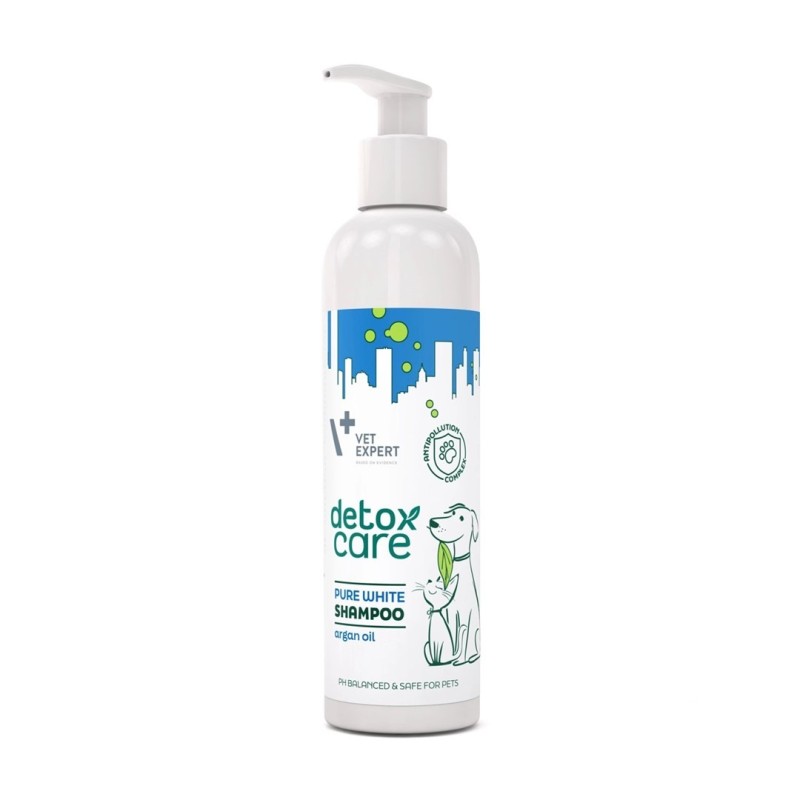 VetExpert Detox Care Pure White Shampoo 250ml VetExpert Detox Care Pure White Shampoo 250ml