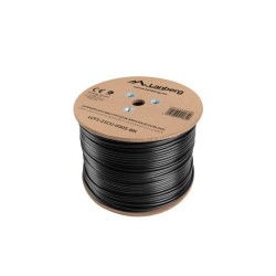 Lanberg LCF5-21CU-0305-BK kabel sieciowy 305 m Cat5e F/UTP (FTP) Czarny