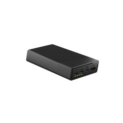 GREEN CELL POWERBANK POWERPLAY 20S CZARNY 20000MAH 22,5W 3X USB-C PD 1X USB-A