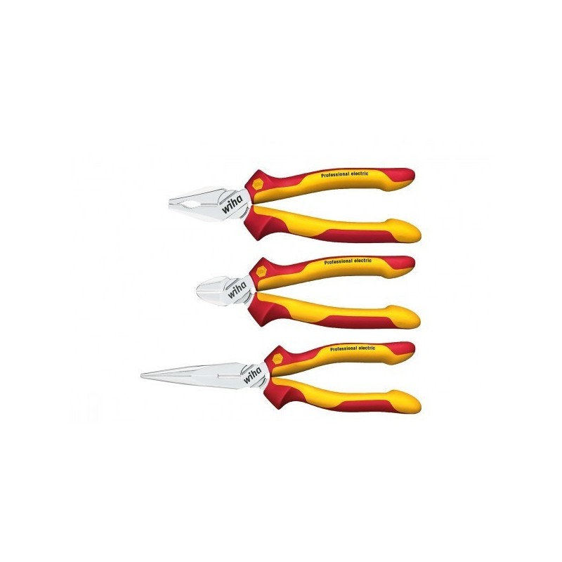 Zestaw szczypiec professional electric 1000V 3-cz. Zestaw szczypiec professional electric 1000V 3-cz.