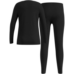 Zestaw bielizny dziecięcej Odlo Set long MERINO 200 KIDS roz. 1464m Czarny