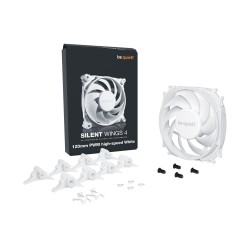 Wentylator BE QUIET! SILENT WINGS 4 120mm PWM high-speed White