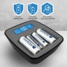 EVERACTIVE ŁADOWARKA DO AKMULATORÓW NI-MH USB-C NC1000MV2 EVERACTIVE ŁADOWARKA DO AKMULATORÓW NI-MH USB-C NC1000MV2