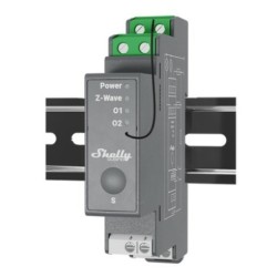 Shelly 2-kanałowy przekaźnik na szynę DIN Shelly Qubino Pro 2