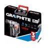 Młot udarowy 1250W Graphite SDS MAX z walizką Młot udarowy 1250W Graphite SDS MAX z walizką