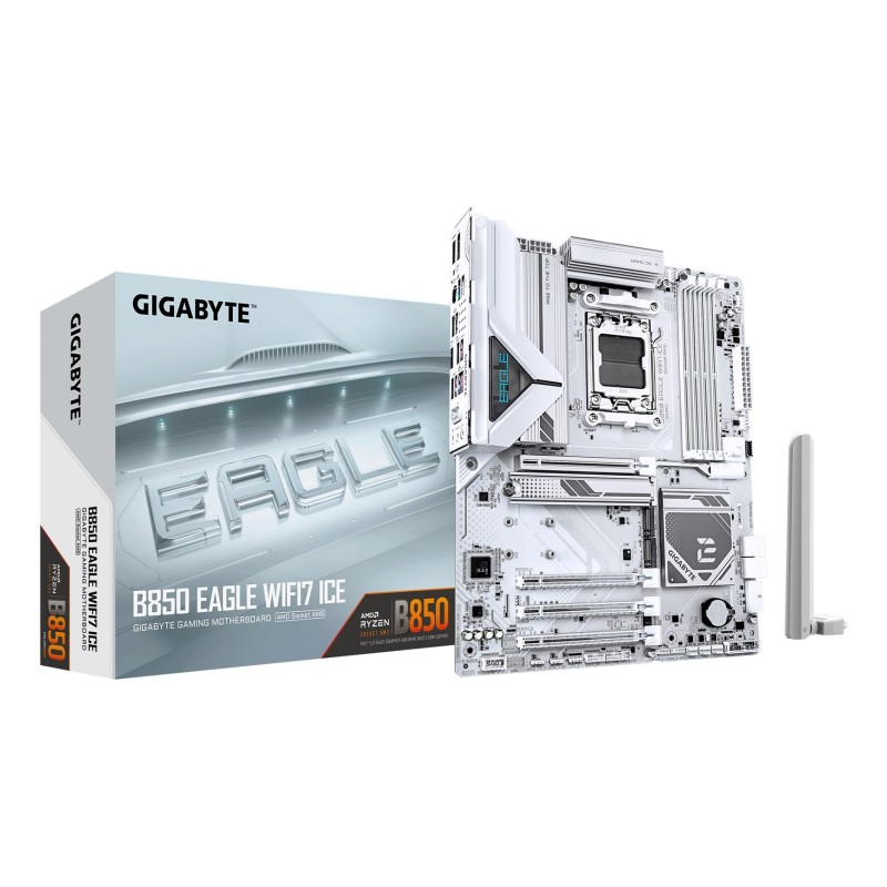 GIGABYTE B850 EAGLE WIFI7 ICE AMD B850 Gniazdo AM5 ATX