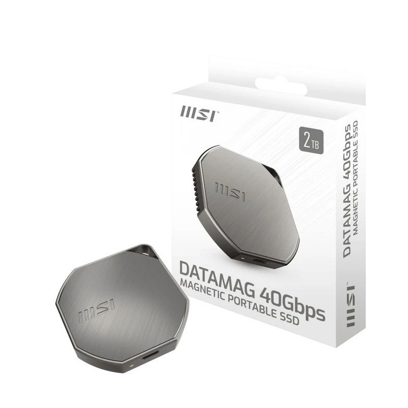 Dysk zewnętrzny SSD MSI DATAMAG 40Gbps 2TB Dysk zewnętrzny SSD MSI DATAMAG 40Gbps 2TB