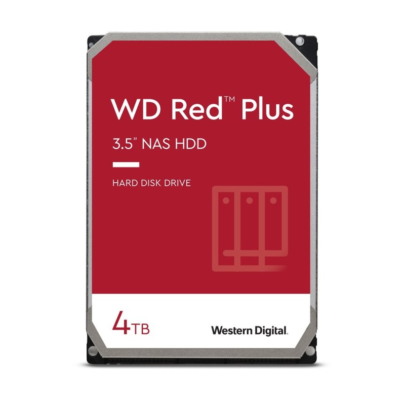 Dysk HDD WD Red Plus WD40EFPX (4 TB 3.5" 256 MB)