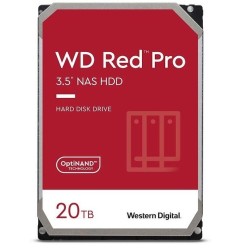 Dysk HDD WD Red Pro WD201KFGX (20 TB 3.5" 512 MB 7200 obr/min)