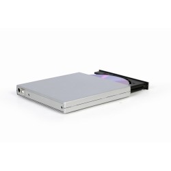 GEMBIRD ZEWNĘTRZNA NAGRYWARKA DVD 8X, CD 24X USB 2.0 SREBRNA