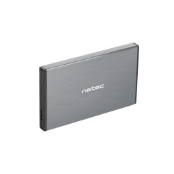 Obudowa na dysk NATEC Rhino Go NKZ-1281 (2.5" USB 3.0 Aluminium kolor szary)