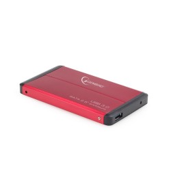 Obudowa na dysk GEMBIRD EE2-U3S-2-R (2.5" USB 3.0 Aluminium kolor czerwony)