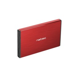 Obudowa NATEC Rhino Go NKZ-1279 (2.5" USB 3.0 Aluminium kolor czerwony)