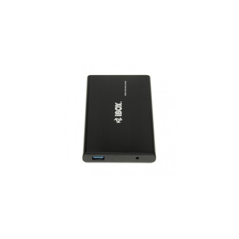 Obudowa IBOX HD-02 ZEW. 2,5" USB 3.0 IEU3F02 (2.5" USB 3.0 Aluminium kolor czarny)