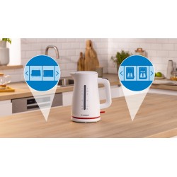 Czajnik elektryczny Bosch MyMoment TWK3M121 (2400W biały)
