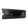 SSD PCIE G4 M.2 NVME 4TB W/HS/990 PRO MZ-V9P4T0CW SAMSUNG