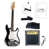 Gitara elektryczna V-TONE ESST39 BK 4/4 stratocaster