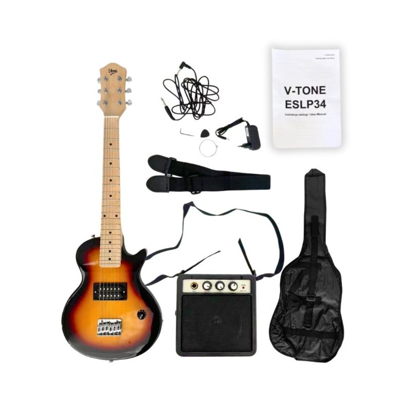 Gitara elektryczna V-TONE ESLP34 SB 1/2 Les Paul