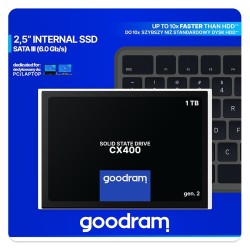 DYSK SSD GOODRAM CX400 Gen2 1TB SATA III 2,5 RETAIL