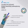 Extralink CAT5E FTP (F/UTP) Wewnętrzny | Kabel sieciowy skrętka | 305M