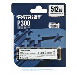 SSD Patriot P300 M.2 PCI-Ex4 NVMe 512GB 1,7GB/s