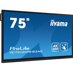 Monitor TE7512MIS-B3AG 75'' UHD/UHD IPS 400cd/m2 3840x2160 HDMI