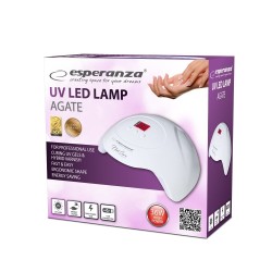 ESPERANZA LAMPA UV LED DO PAZNOKCI AGATE 36W EBN010