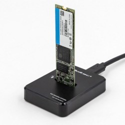 QOLTEC STACJA DOKUJĄCA DYSKÓW SSD M.2 SATA | NGFF | USB 3.1