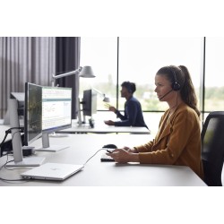 Słuchawki Poly EncorePro HW520 Binaural Wired Headset, USB-A, Black