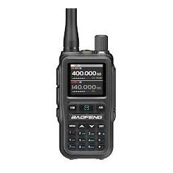 Krótkofalówka Baofeng UV-5R EU MINI USB-C Bluetooth VHF UHF Pasmo Lotnicze Grey (antena 15cm)