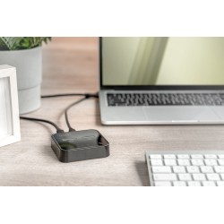 DIGITUS STACJA DOKUJĄCA DO SSD M.2 NVME Z FUNKCJĄ KLONOWANIA OFFLINE, USB-C, CZARNA DA-71545