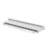 LANBERG PATCH PANEL 24 PORT 1U 19" KAT.7 FTP SZARY PPS7-1024-S