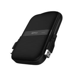 Dysk zewnętrzny HDD Silicon Power Armor A60 (1TB 2.5" USB 3.2 5400 obr/min Black SP010TBPHDA60S3A)