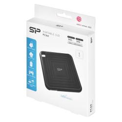 Dysk zewnętrzny SSD Silicon Power PC60 (1TB USB 3.2 Gen 2 SP010TBPSDPC60CK)