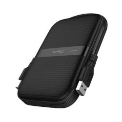 Dysk zewnętrzny HDD Silicon Power Armor A60 (2TB 2.5" USB 3.2 5400 obr/min Black SP020TBPHDA60S3A)